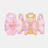 Ballotins Élégante Parties scintillant rose or (Déplié)