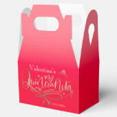 Ballotins Elégante Quinceañera rouge (Ouvert)