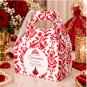 Ballotins Élégante Quinceañera Royale Rouge