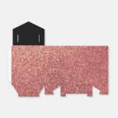 Ballotins Elégante rose chick moderne parties scintillant or (Déplié)