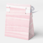 Ballotins Élégante rose Fleurs Baby shower Merci (Arrière)