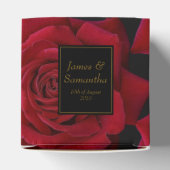 Ballotins Élégante Rose rouge - Mariage (Haut)