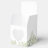 Ballotins Elégante verdure Botanique Mariage Favor Box (Ouvert)