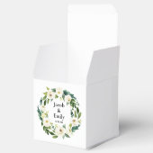 Ballotins Elégante verdure Noms personnalisés Date Mariage (Ouvert)