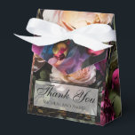 Ballotins Elégante vintage moody rose magenta peinture flora<br><div class="desc">-</div>