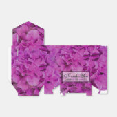 Ballotins Élégantes fleurs roses magenta d'hydrangeas roses  (Déplié)