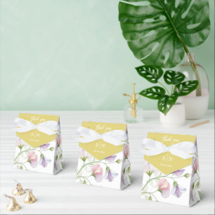 Ballotins Élégantes îles Citrus & Pois de senteur Wedding 