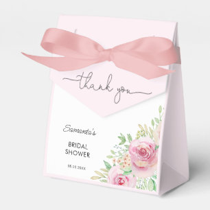 Ballotins Élégantes roses Baby shower Remerciements