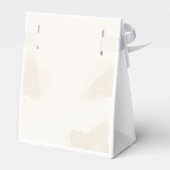 Ballotins Élément de douche bébé éléphant et fille aquarelle (Arrière)