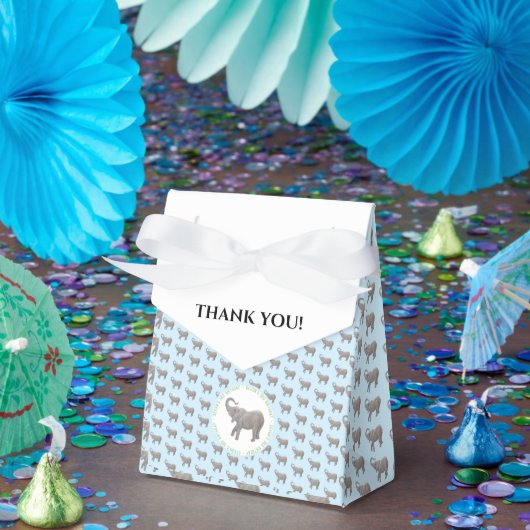 Ballotins Élémentaire éléphant bleu clair Anniversaire (Fête)