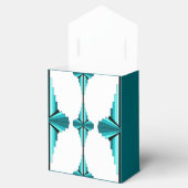 Ballotins Éléments Art déco en vert turquoise (Ouvert)