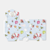 Ballotins Eléments de Noël Motif Snowman (Déplié)