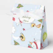 Ballotins Eléments de Noël Motif Snowman (Verso)