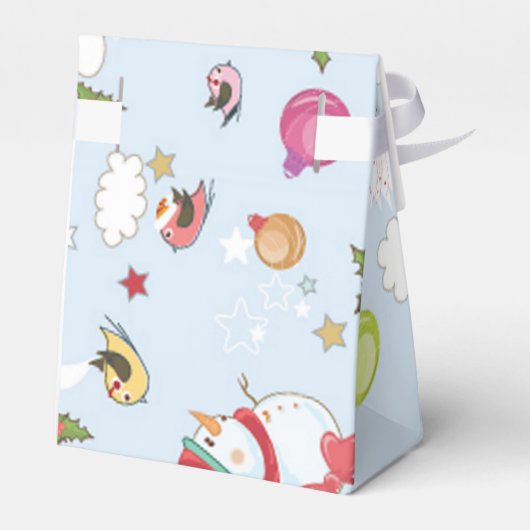 Ballotins Eléments de Noël Motif Snowman (Arrière)