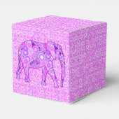 Ballotins Éléphale tourbillon fractal - violet et orchidée (Arrière)