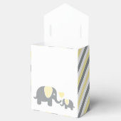 Ballotins Eléphant à rayure jaune et gris (Ouvert)