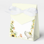 Ballotins Elephant and Sunflower Animal First Birthday  (Verso)