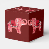 Ballotins Eléphant au henné (rouge/rose) (Arrière)
