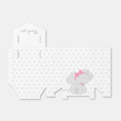Ballotins Eléphant Baby shower fille 💗 🐘 (Déplié)