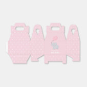 Ballotins Eléphant Baby shower fille mignonne Ballotin (Déplié)