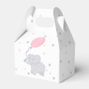 Ballotins Eléphant Baby shower fille mignonne Ballotin