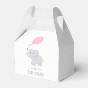 Ballotins Eléphant Baby shower fille mignonne Ballotin