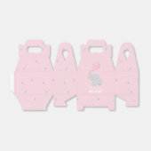 Ballotins Eléphant Baby shower fille mignonne Ballotin (Déplié)