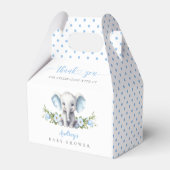 Ballotins Eléphant Bleu Cute Petit Arachide Bébé Garçon Douc (Arrière)