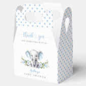 Ballotins Eléphant Bleu Cute Petit Arachide Bébé Garçon Douc (Ouvert)