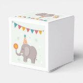 Ballotins Elephant Cirque Anniversaire Fête Favoriser (Arrière)