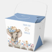 Ballotins Elephant Cowboy Western Boho Fleur sauvage (Recto)