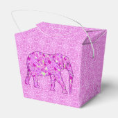 Ballotins Éléphant fleur - orchidée et magenta (Arrière)