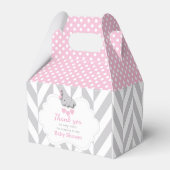 Ballotins Eléphant mignon rose, blanc et gris 🐘 (Arrière)