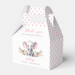 Ballotins Eléphant rose mignon Petit cacahuète Bébé Fille Do