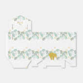 Ballotins Elephant Safari Floral Vert Or | BABY SHOWER (Déplié)