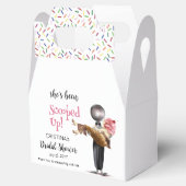 Ballotins Elle a été rachetée crème glacée fraise nuptiale (Ouvert)