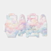 Ballotins Elle est à la fête de mariage She's On Cloud Nine (Déplié)