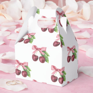 Ballotins Elle est la cerise sur le gâteau baby shower 