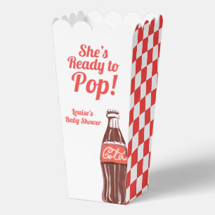 Ballotins Elle est prête à éclore Cadeau de pop corn pour Ba