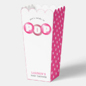 Ballotins Elle est prête à taper Bubblegum Baby shower fille (Recto)