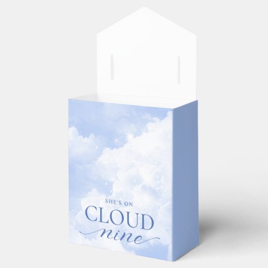 Ballotins Elle est sur un nuage neuf bleu merci (Ouvert)