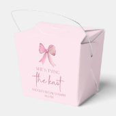 Ballotins Elle Noue Les Noeuds Rose Bow Mariage (Arrière)