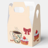 Ballotins Emballage à gâteau court aux fraises. (Ouvert)