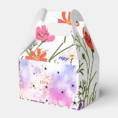 Ballotins Emballage de message heureux pour les cadeaux spéc (Arrière)