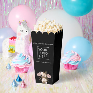 Ballotins Emballage de pop-corn avec logo et texte personnal