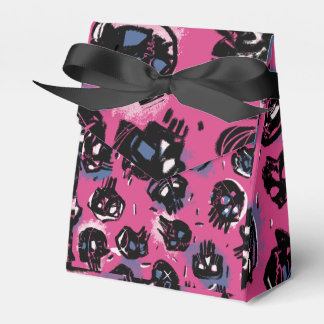 Ballotins Emballage en émo rose scull Artisanat & Fourniture
