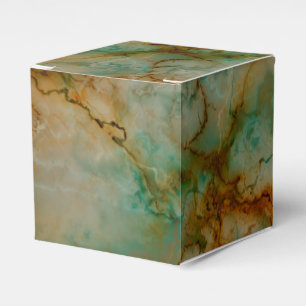 Ballotins Emerald Green et cuivre Gold Marble