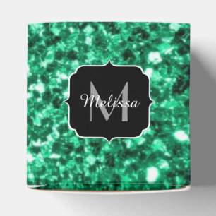 Ballotins Emerald Green fausse parties scintillant scintille