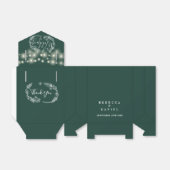 Ballotins Emerald Green String éclaire le Mariage floral (Déplié)