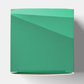 Ballotins Emerald Jewel Tones Wedding Favor Boxes (Haut)